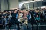 Schaukampf in der anderen Halle